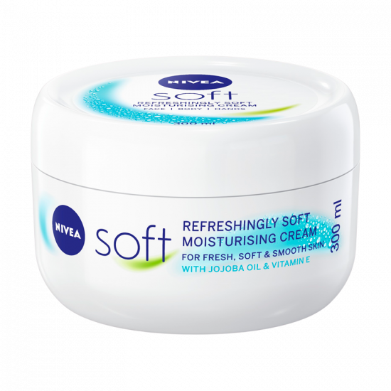 Nivea Soft Moisturising Cream (300 ml)