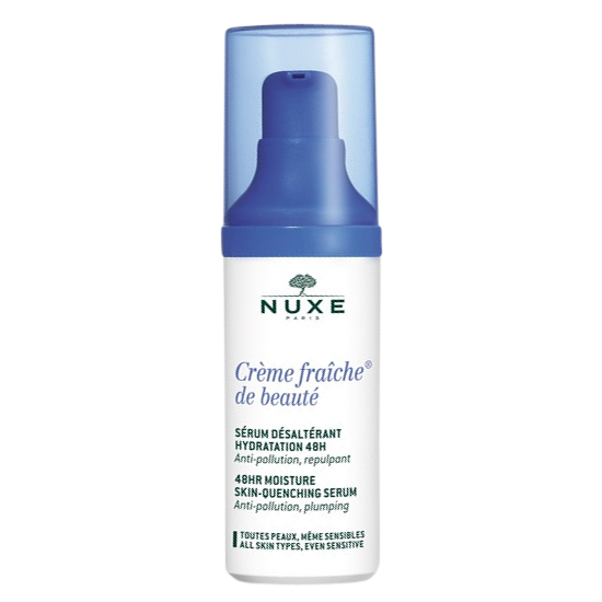 nuxe creme fra√Æche 48hr moisture skin-quenching serum 30 ml.