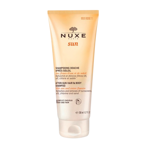 nuxe sun after-sun hair and body shampoo 200 ml.