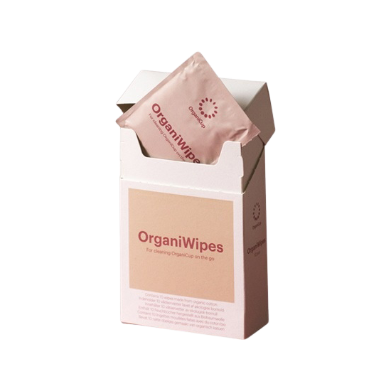 organicup organiwipes 10 stk.