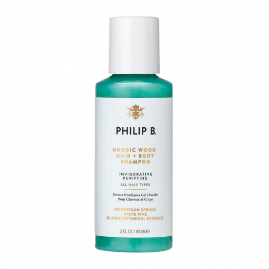 Philip B Nordic Wood Hair & Body Shampoo (60 ml)