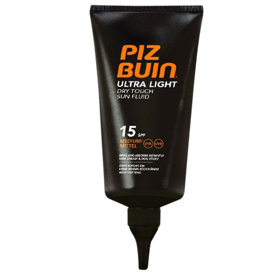 piz buin piz buin ultra light dry touch sun fluid spf15 - 150 ml