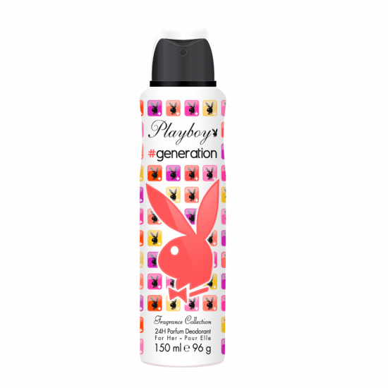 Playboy #Generation For Her Deodorant Spray (150 ml)