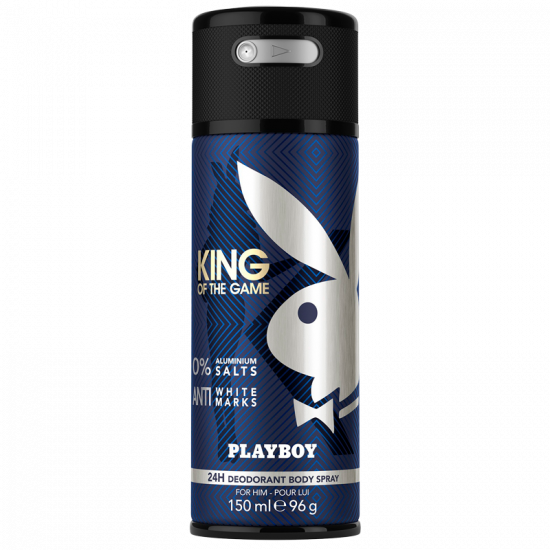 Playboy King For Him Deodorant Spray (150 ml)