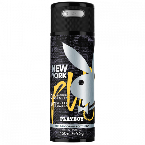 Playboy New York For Him Deodorant Spray (150 ml)