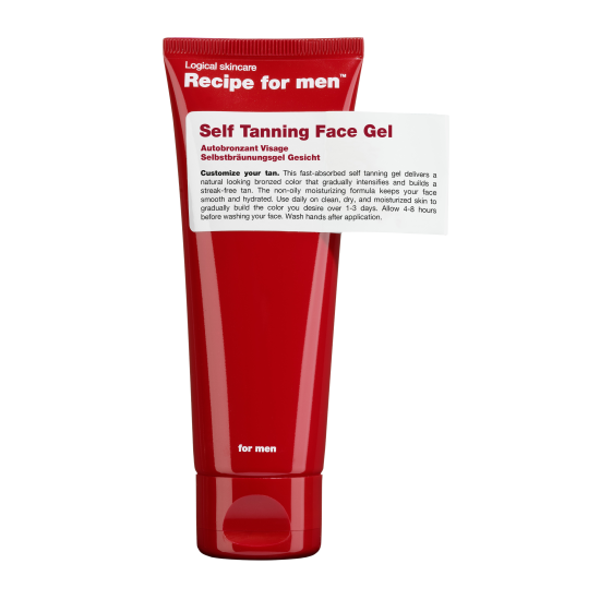 Recipe For Men Self Tanning Face Gel (75 ml)