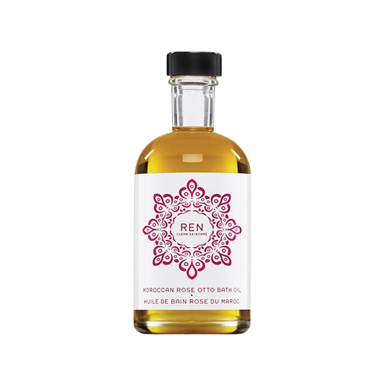 ren moroccan rose otto bath oil 110 ml.