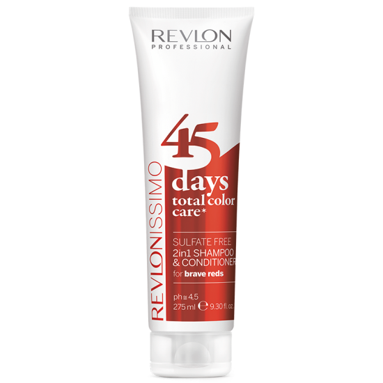 Revlon 45 Days 2in1 Shampoo & Conditioner Red (275 ml)