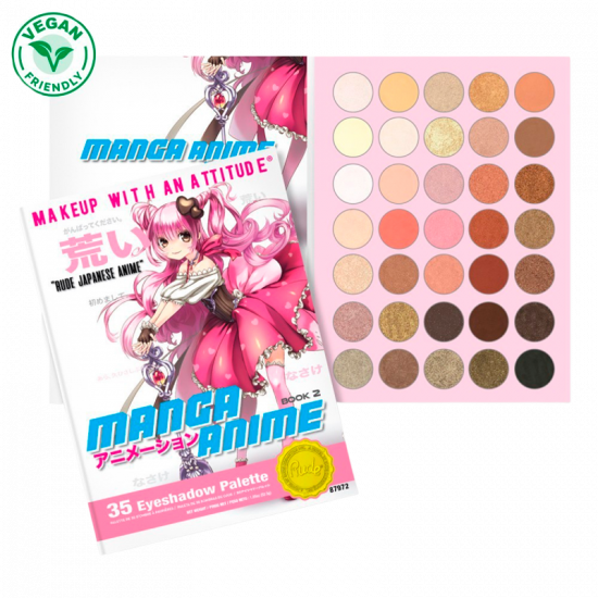 RUDE Cosmetics Manga Anime 35 Eyeshadow Palette (1 stk)