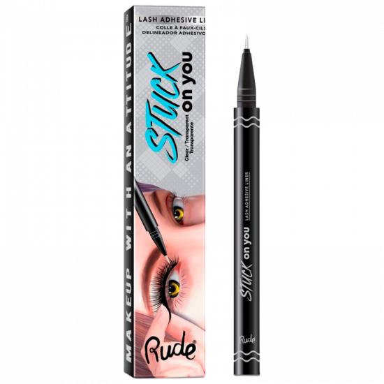 RUDE Cosmetics Stuck On You Lash Adhesive Liner Clear (1 stk)