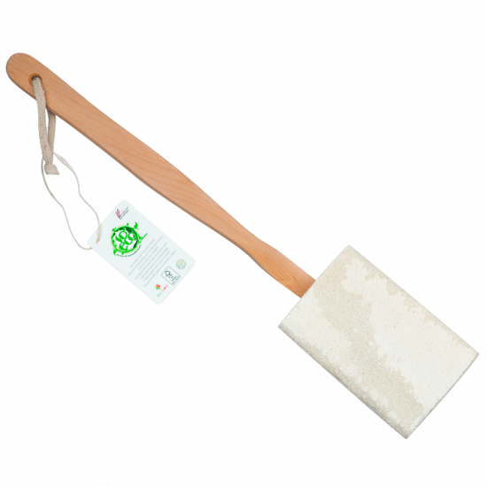 So Eco Flat Loofah With Wooden Handle (1 stk)