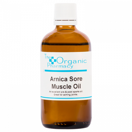 The Organic Pharmacy Arnica Sore Muscle Oil 100 ml.