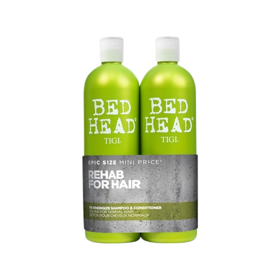 Tigi Bed Head Re-energize Shampoo og Conditioner Tweens Duo 2 x 750 ml.