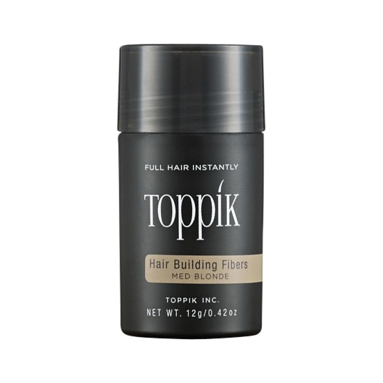 toppik hair building fibers medium blonde 12 g.