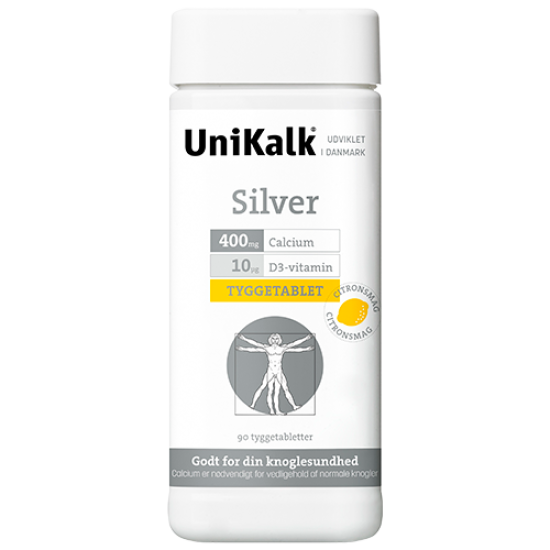 UniKalk Silver (90 tyggetabletter)