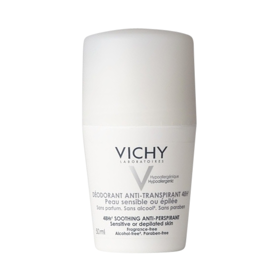 vichy 48h soothing anti-perspirant roll-on 50 ml.