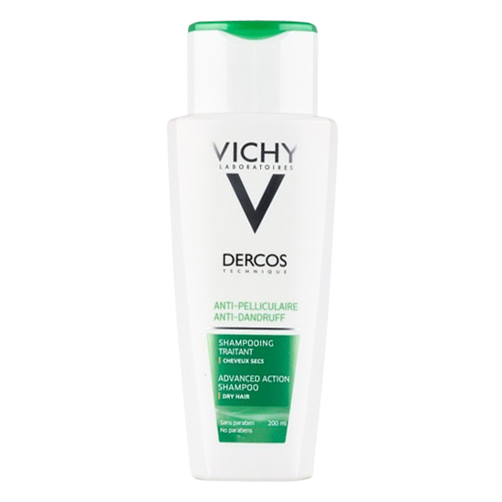 vichy dercos anti-dandruff shampoo dry hair 200 ml