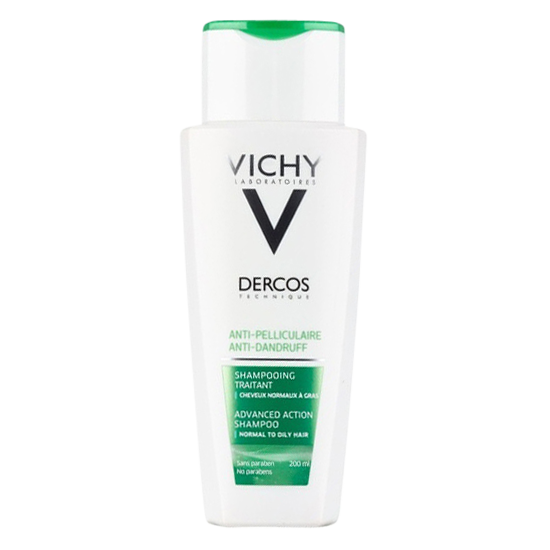 vichy dercos anti-dandruff shampoo normal hair 200 ml.
