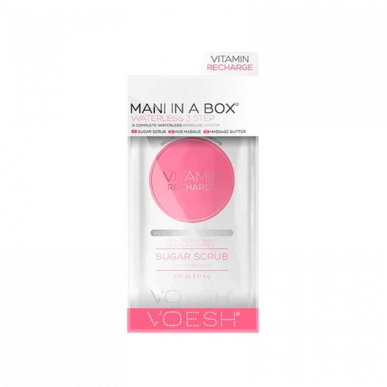 VOESH Mani In A Box Waterless 3 Step Manicure Vitamin Recharge (1 stk)