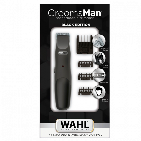 Wahl Black Edition Skæg & Bodytrimmer Groomsman (1 stk)