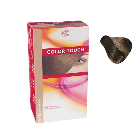 wella color touch light brown 5 0 100 ml