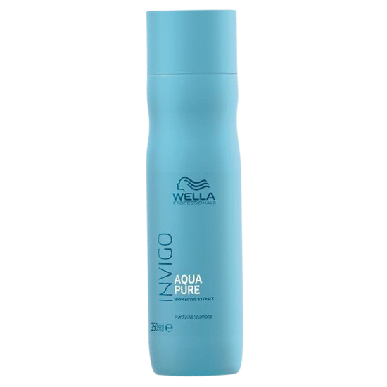 wella professionals invigo balance aqua pure purifying shampoo 250 ml.
