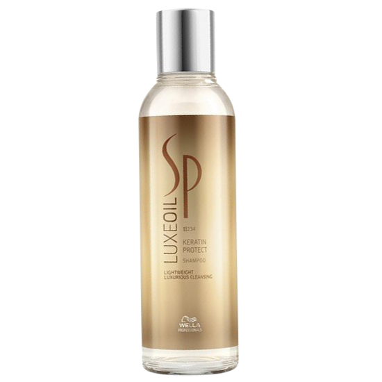 wella sp luxeoil keratin protect shampoo 200 ml