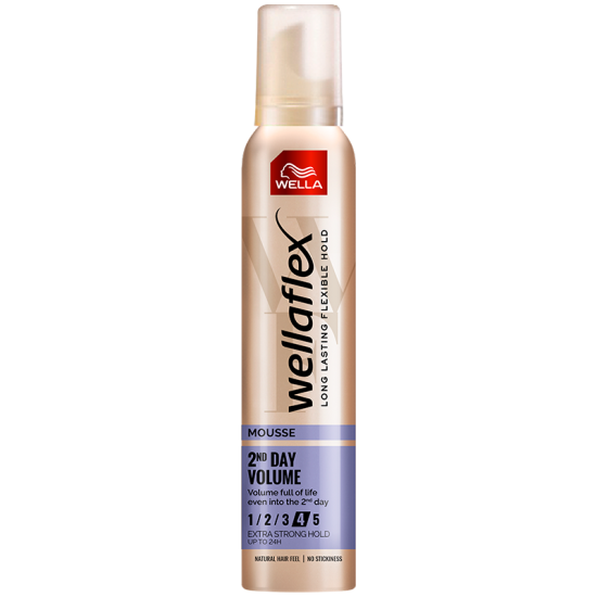 Wella Wellaflex 2nd Day Extra Strong Mousse (200 ml)