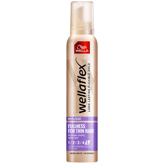 Wella Wellaflex Fullness For Fine Hair Ultra Strong Mousse (200 ml)
