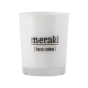 meraki scented candle fresh cotton small